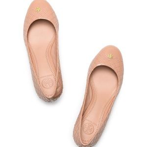 Kent nude/pink Tory Burch ballet flats
